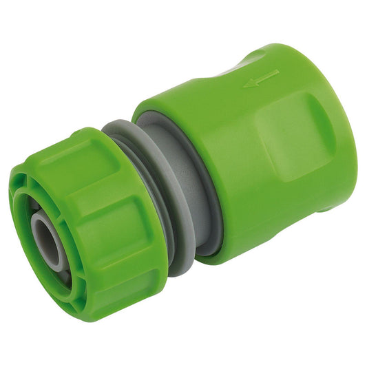 Draper Garden Hose Connector, 1/2" - To Use With Garden Hose, Sprinklers & Taps - 25901