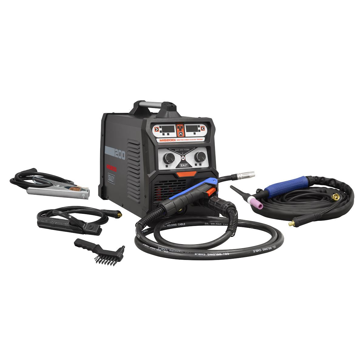 Sealey MIG/TIG & MMA (ARC/STICK) Inverter Welder 200A MIG200i