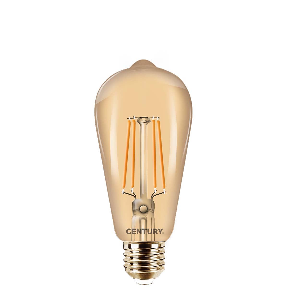 Century LED Bulb E27 Bulb Dimmable 8W 630lm 2200 K Warm White Retro Style 1 pcs - INVPD-082722