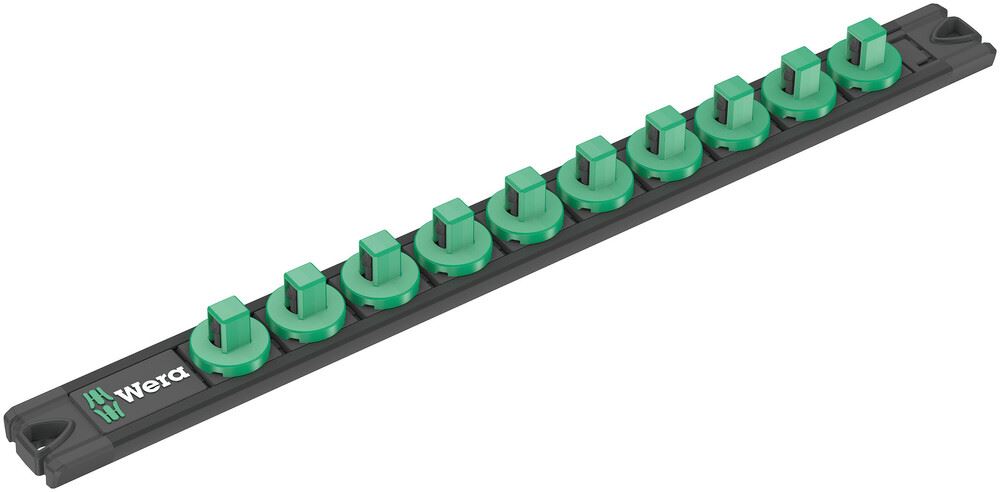 Wera 9601 Magnetic Socket Rail 3/8"  Empty - Twist-To-Unlock 136421