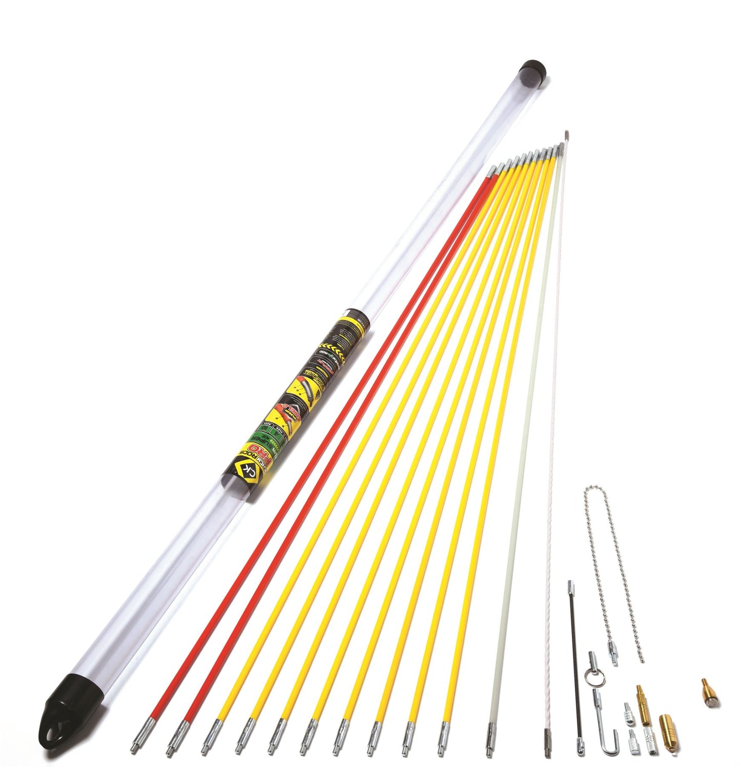 CK Tools MightyRod PRO Cable Rod Super Set 12m T5422