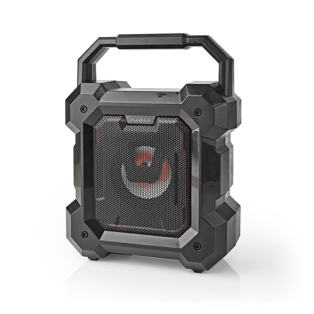 Nedis Bluetooth Speaker Battery play time up to 13 Hours 5W Mono & Microphone - SPBT1003BK