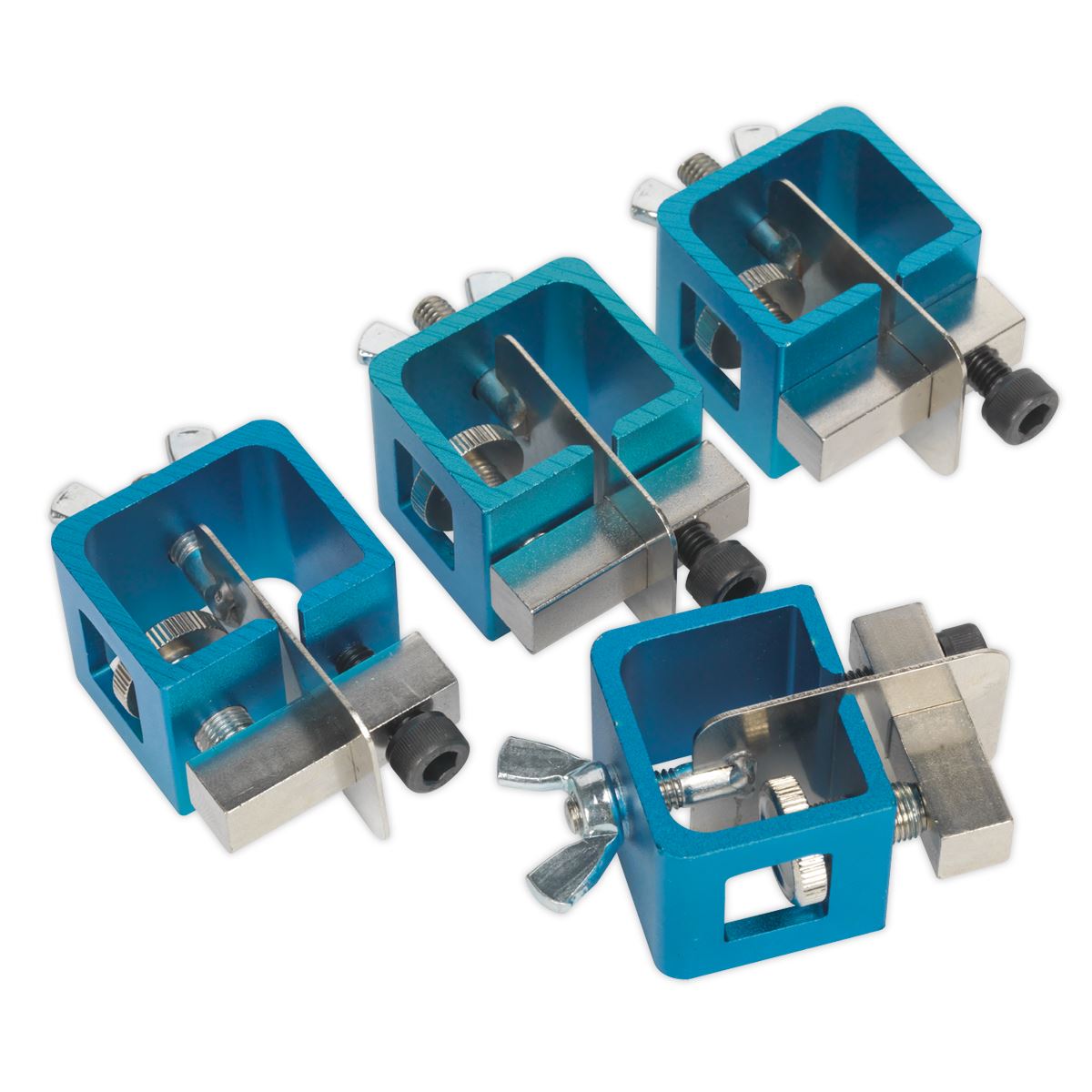 Sealey Butt Welding Clamp Set 4pc AK6805