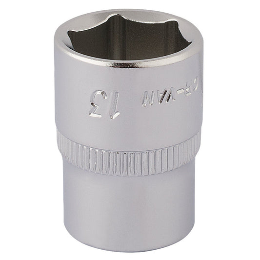 13mm 1/4" Square Drive Elora Hexagon Socket Draper 11102