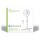 Nedis Stand Fan Diameter 40cm 3-Speed Oscillation 40W Adjustable height