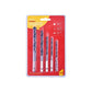 Amtech 5 Piece 1/4" Hex Shank 5 Piece Wood Drill Bit Set 4mm/5mm/6mm/8mm/10mm - F1735