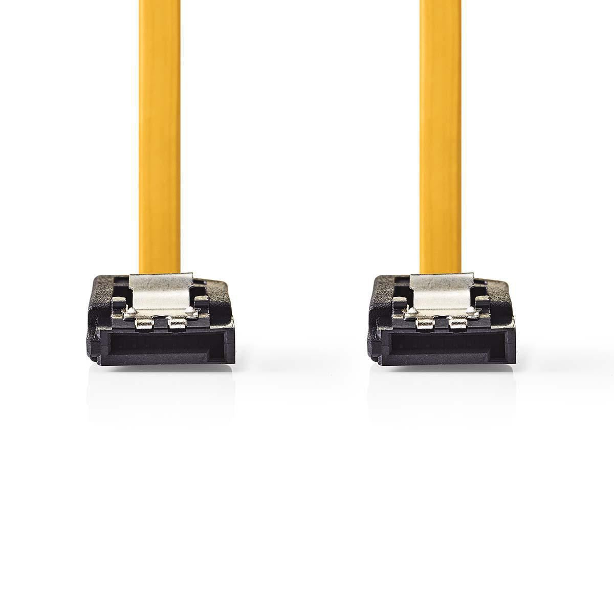 Nedis SATA 6Gb/s Data Cable SATA 7-pin Female to SATA 7-pin Female 1m Yellow - CCGP73250YE10