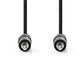 Nedis Stereo Audio Cable 3.5mm Male to 3.5mm Male 1.5m Black CAGT22000BK15