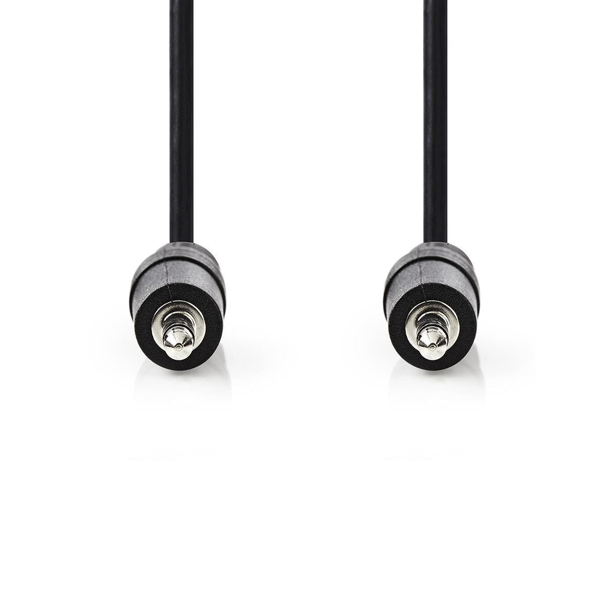 Nedis Stereo Audio Cable 3.5mm Male to 3.5mm Male 1.5m Black CAGT22000BK15