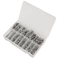 Sealey Stainless Steel Hex Socket Bolt, Washer & Nut Assortment 710pcs AB0710SS