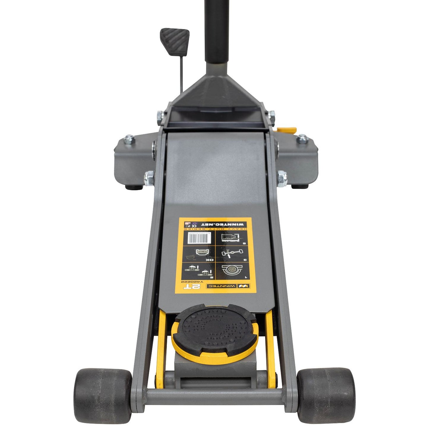 WINNTEC 2 TON Low-Profile Turbo-Lift Trolley Jack