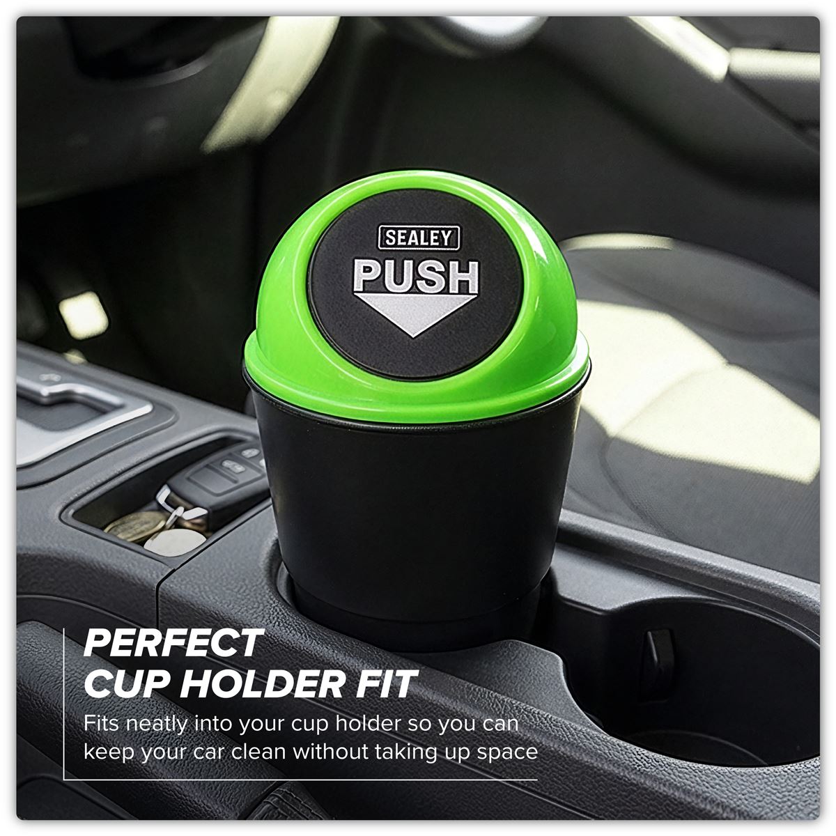 Sealey Vehicle Cup Holder Bin � Display Box of 9 VS09