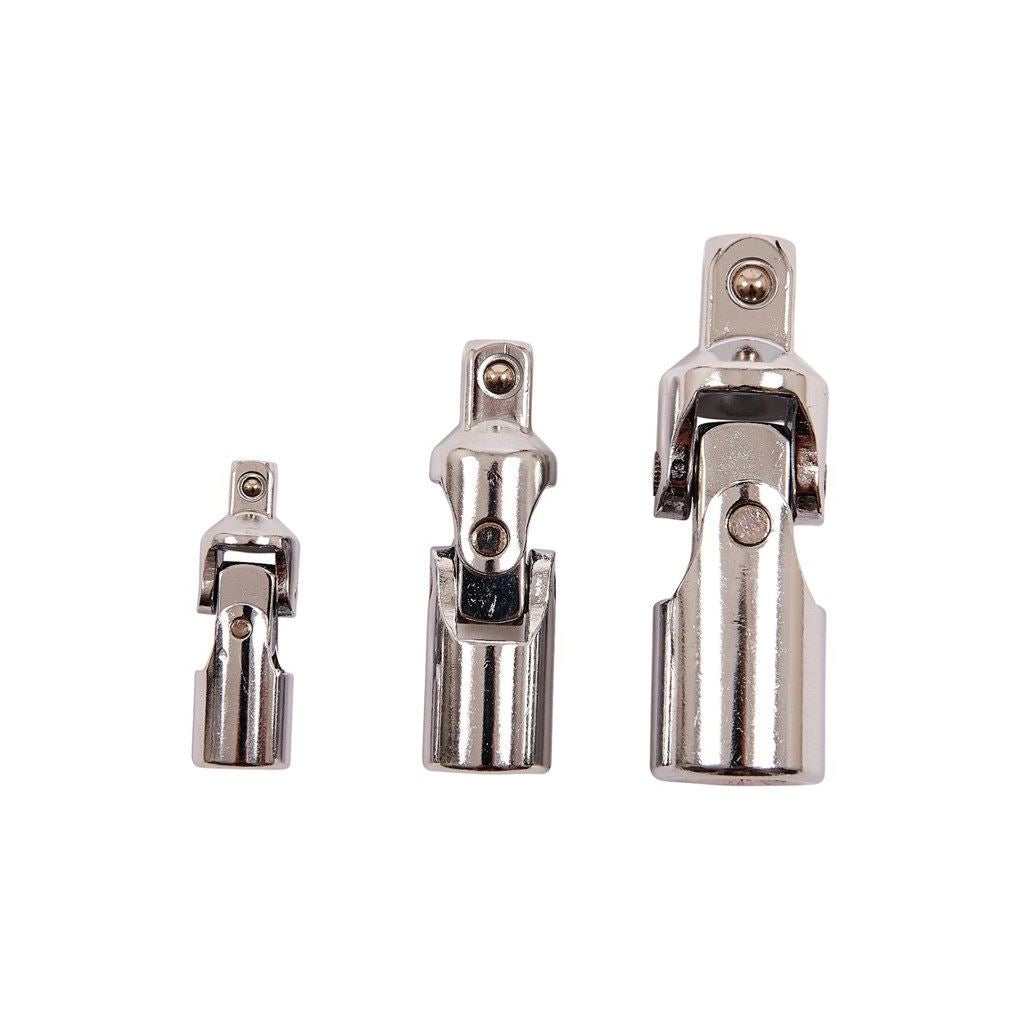 Amtech 3 Piece Universal Joint Set 1/4" 3/8" 1/2" For Sockets - I6350