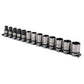 Premier Socket Set 13pc 1/2"Sq Drive Lock-On 6pt Metric - Black Series AK2742B