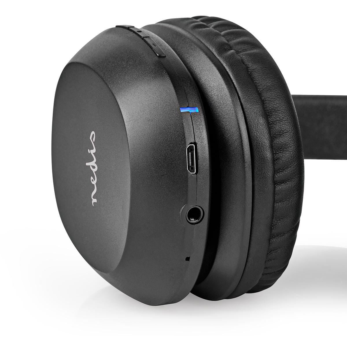 Nedis Wireless Headphones Bluetooth® Over-ear Black