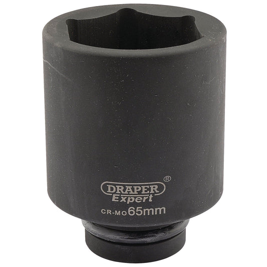 Draper Expert 65mm 1" Square Drive Hi-Torq® 6 Point Deep Impact Socket 05158