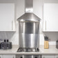 Sealey Baridi 60cm Splashback for Cooker Hoods, Extractor Fans, Range Hoods, Stainless Steel DH193