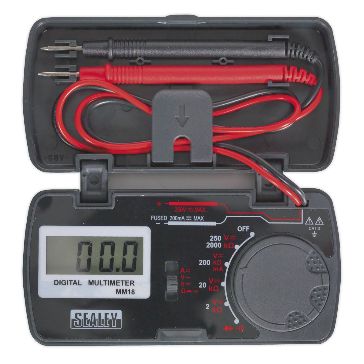 Sealey MM18 Pocket Multimeter DC Current AC DC Voltage Resistance Electrician