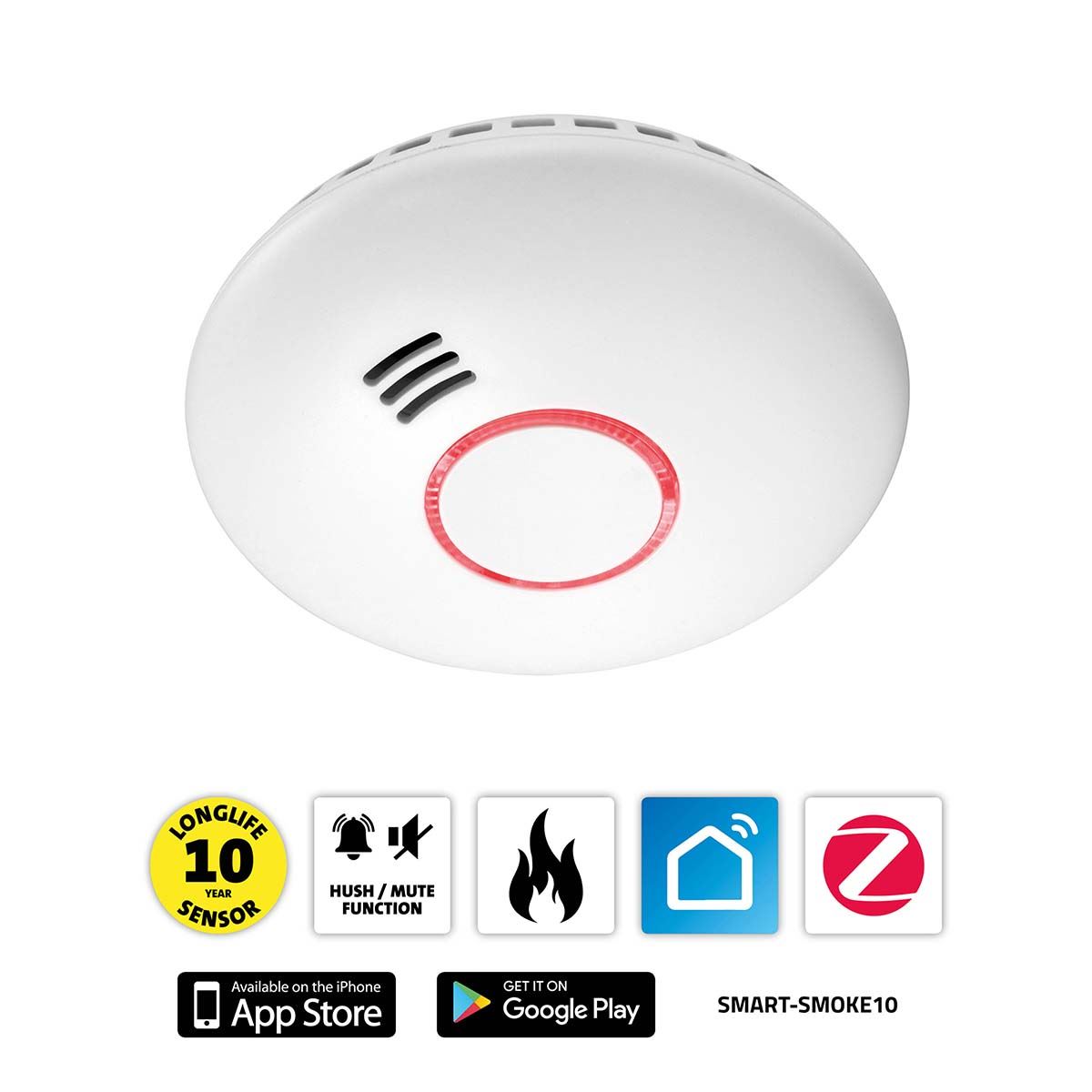 Alecto SMART-SMOKE10 ZigBee Smart smoke detector