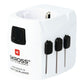 Skross Travel Adapter World PRO+ USB Earthed 1.30254 Travel Adapter