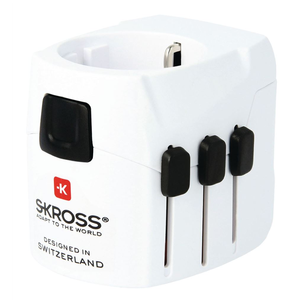 Skross Travel Adapter World PRO+ USB Earthed 1.30254 Travel Adapter