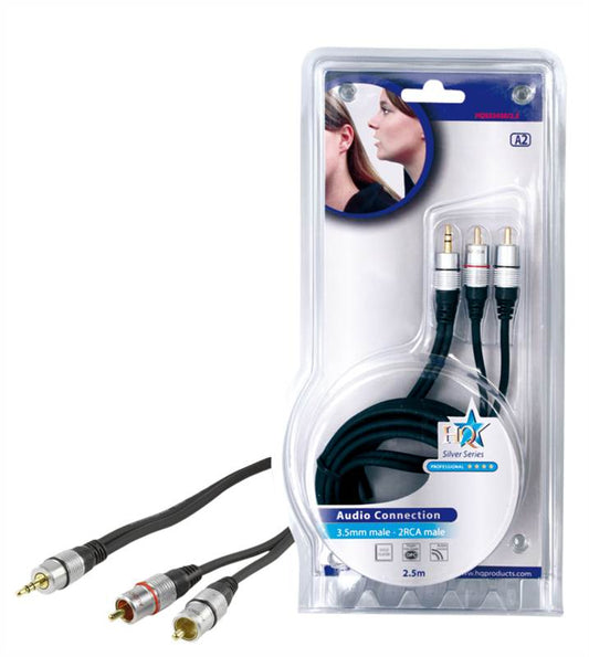 (Disc) HQ High quality Audio cable 2.5m HQSS3458/2.5 Tracked IE1.P.250 stocked GETR
