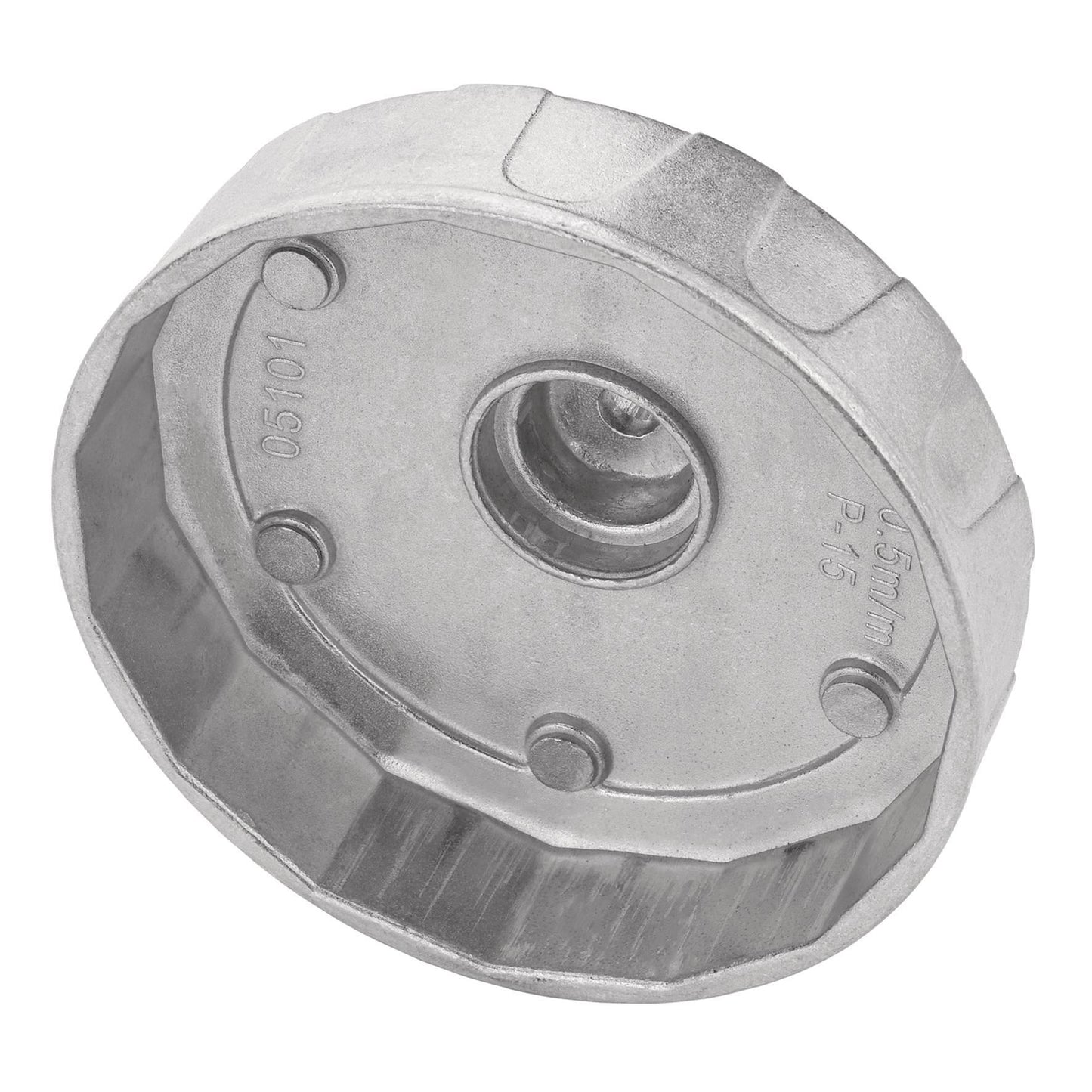 Draper Oil Filter Wrench, 3/8" Sq. Dr., 100.5mm/15 Flutes