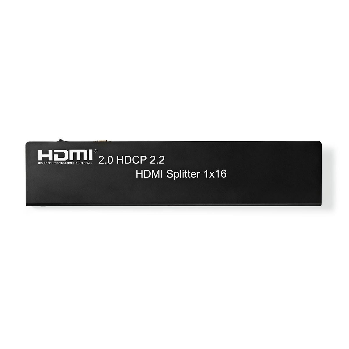 Nedis HDMI Splitter 1-Port to HDMI Input 16x HDMI Output 4K2K@60FPS/HDCP2.2 - VSPL34716AT