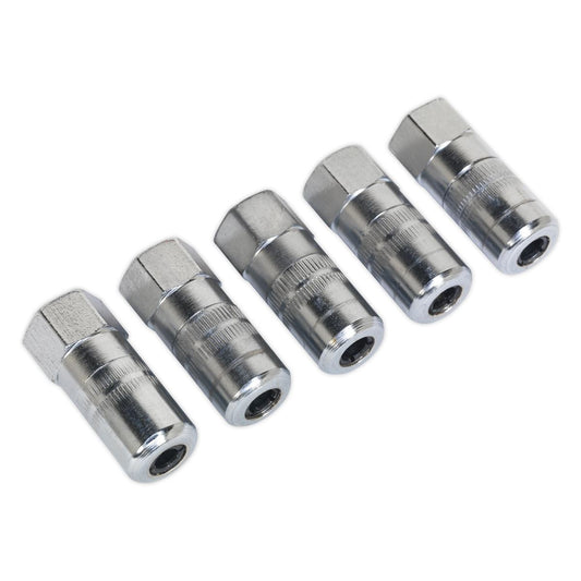 Sealey Hydraulic Connector 4-Jaw Heavy-Duty 1/8"BSP Pack of 5 GGE5