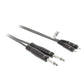 Sweex Stereo Audio Cable 2x 6.35mm Male to 2x RCA Male 3m Dark Grey SWOP23320E30 - COTH23320GY30
