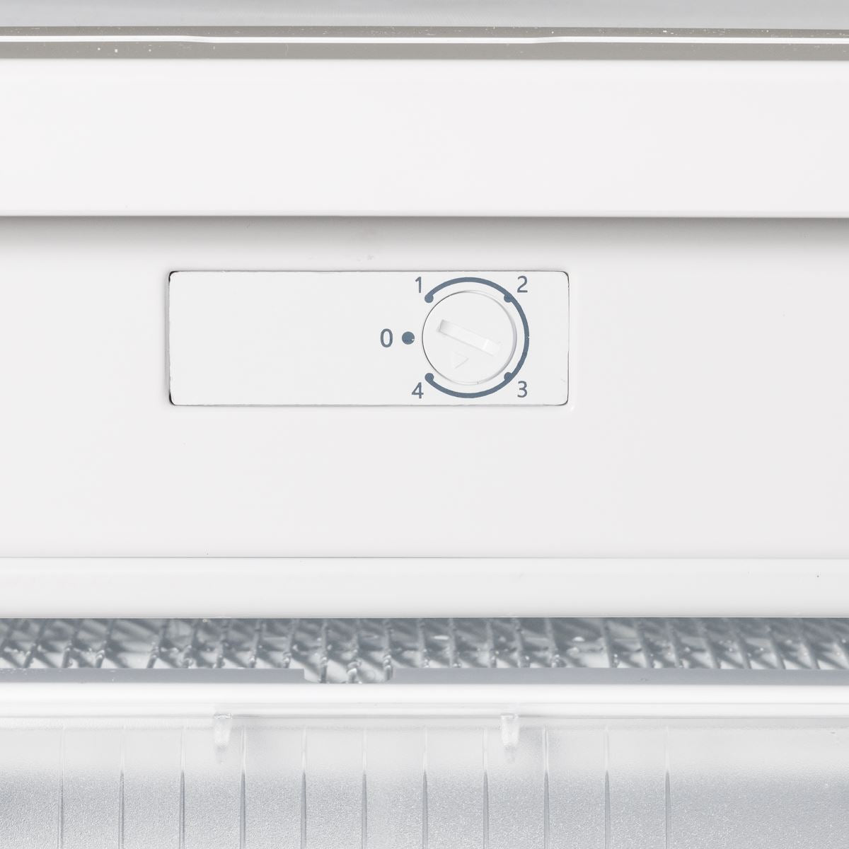 Baridi 55cm Undercounter Freezer with Adjustable Thermostat 85L - White DH250