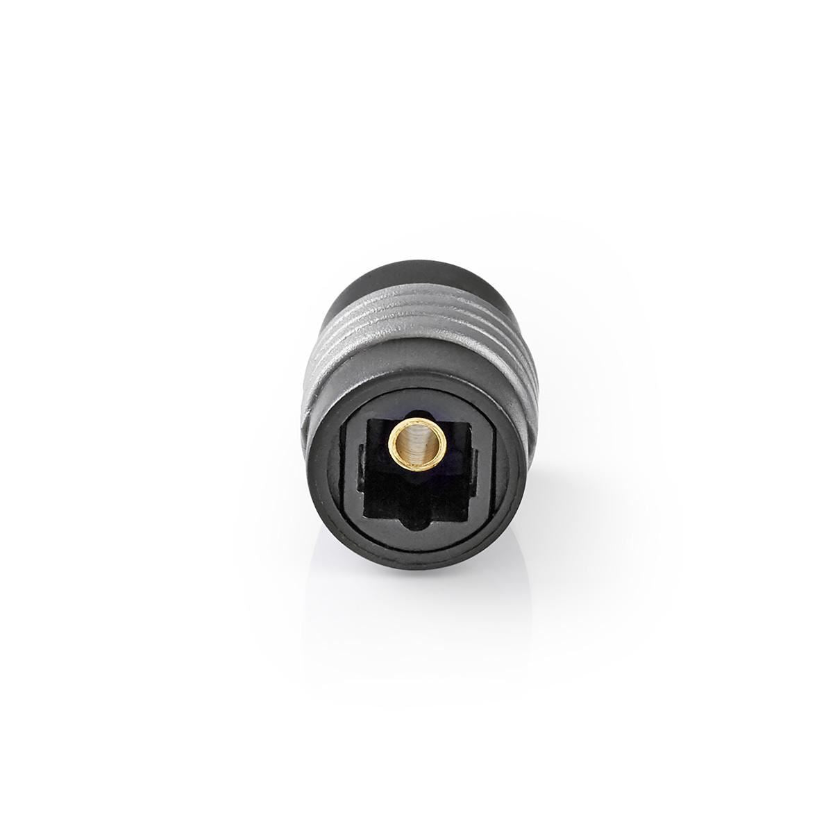 Nedis Optical Audio Adapter TosLink Female to TosLink Female 10 pieces Black - CAGP25950BK