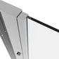Baridi Side Panel for Sliding Shower Doors, 6mm Tempered Glass - Chrome DH296