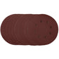 Draper Sanding Discs, 125mm, Hook & Loop, 240 Grit, (Pack of 10) SDHAL125 - 54758