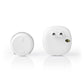 Nedis EU Wireless Doorbell Set Mains Powered 80dB Signal range 300m IP44 - DOORB222CWT
