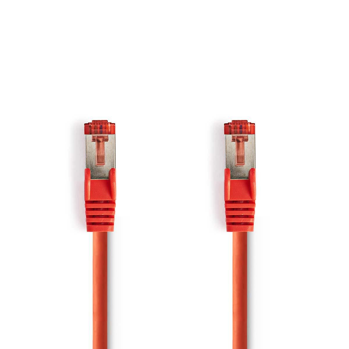 Nedis Cat 6 S/FTP Network Cable RJ45 Male to RJ45 Male 1.5m Red CCGP85221RD15