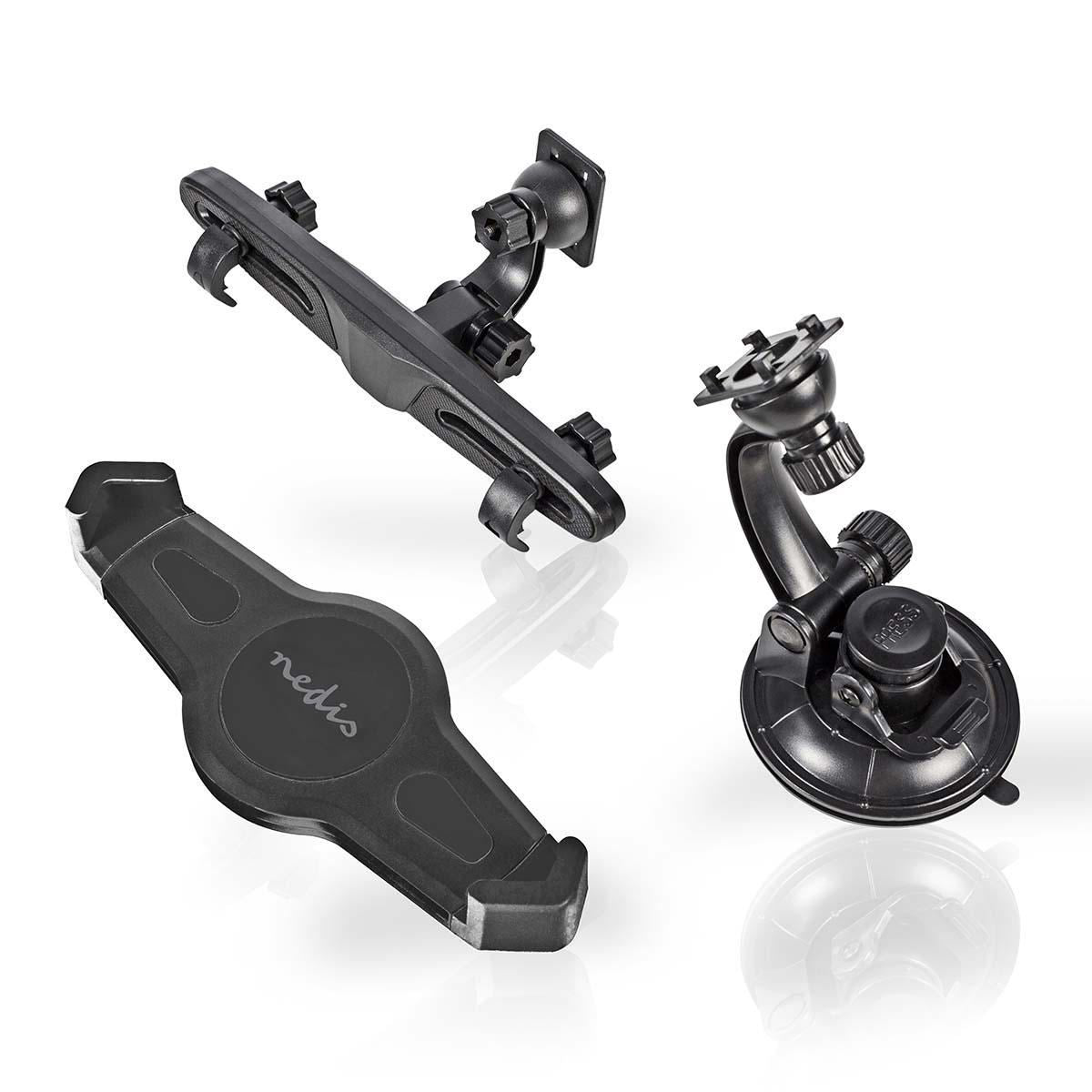 Nedis Tablet Car Mount up to 12" Window & Headrest TCMT300BK