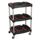 Sealey Workshop Trolley 3-Level Composite with Parts Storage CX313