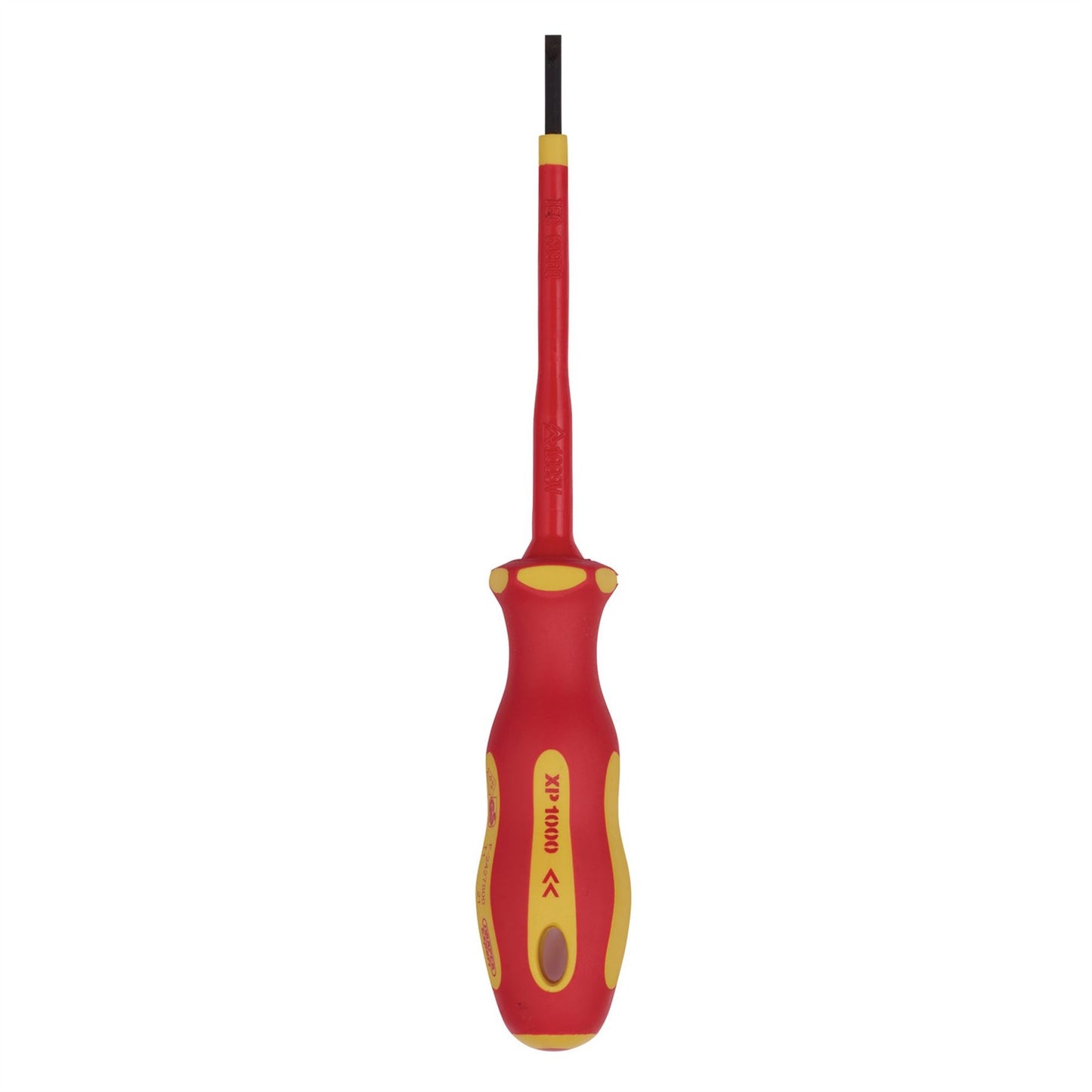 Draper Ergo Plus VDE 2.5mm x 75 mm Plain Slot Screwdriver - 64367