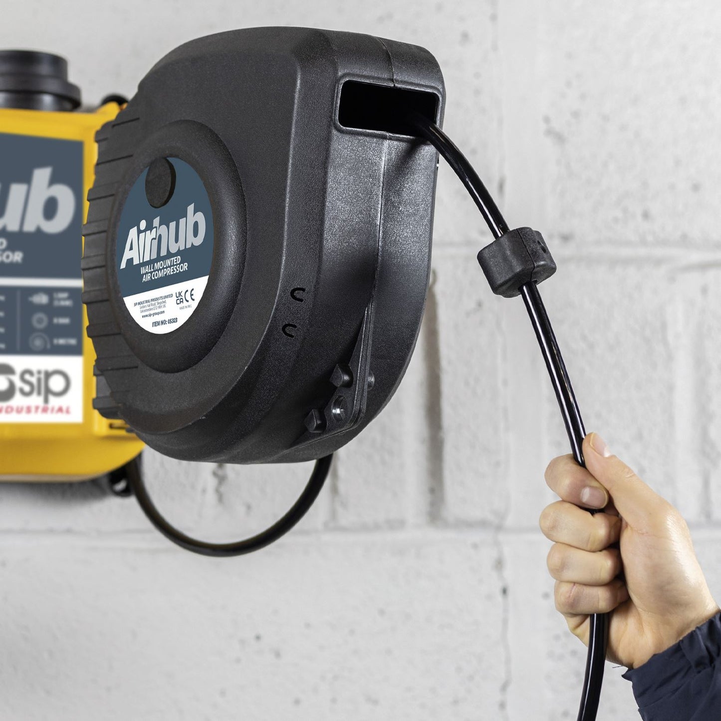 SIP Industrial AirHub Wall-Mounted Direct Drive Compressor