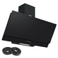 Baridi Angled Chimney Cooker Hood with Carbon Filters & LED Lamp 90cm