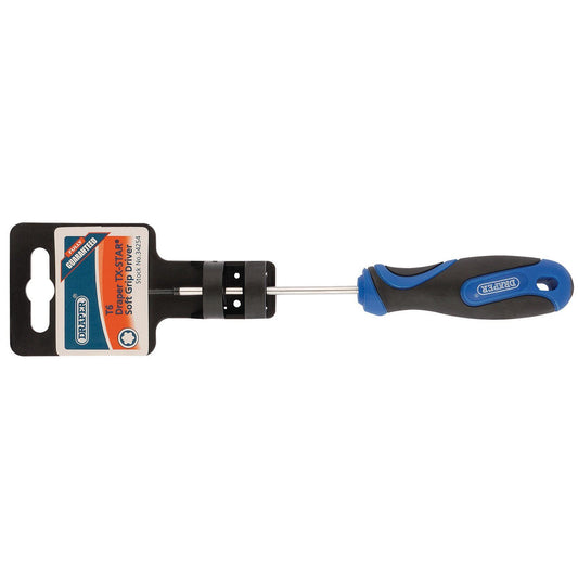 Draper Draper TX-STAR Soft Grip Screwdriver, T6 - 34254