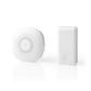 Nedis EU Wireless Doorbell Set Mains Powered 80dB Signal range 100m IP44 White - DOORBK240CWT