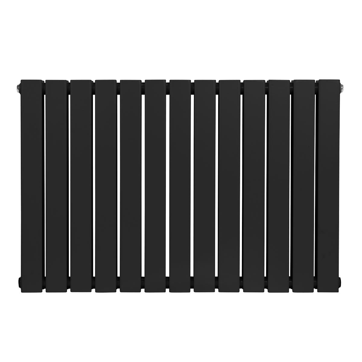 Baridi Horizontal Radiator Contemporary Double Flat Panel Design 600 x 910mm