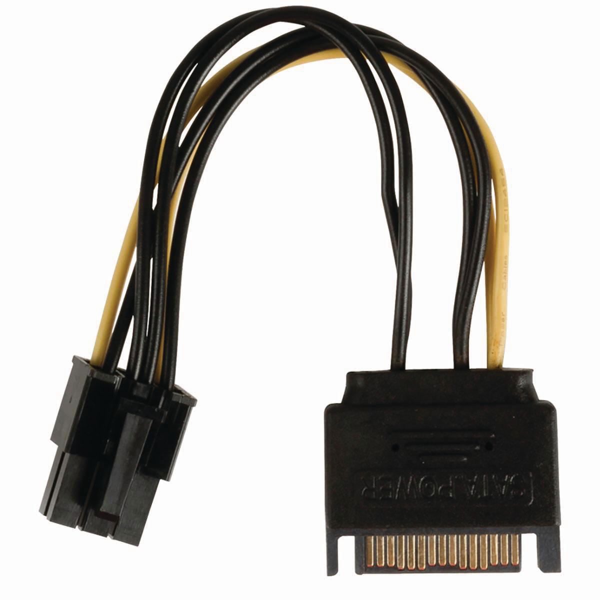 Nedis Internal Power Cable SATA 15-pin Male to PCI Express Female 0.15m Various - CCGP74200VA015