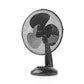 Nedis Table Fan Mains Powered Diameter 30 cm 35W Oscillation 3-Speed Black