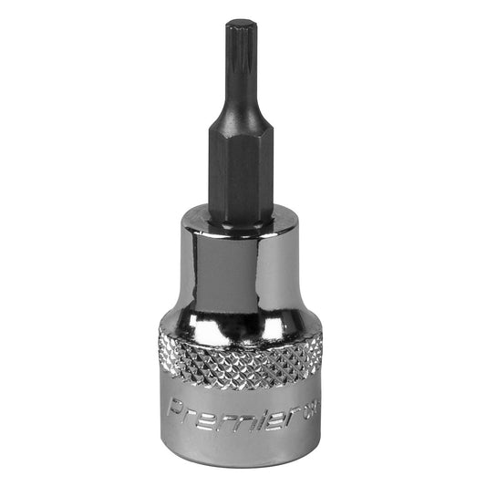 Sealey Spline Socket Bit M3 3/8"Sq Drive SBS001