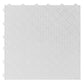 Sealey Polypropylene Floor Tile-White Treadplate 400x400mm Pk of 9 FT3W