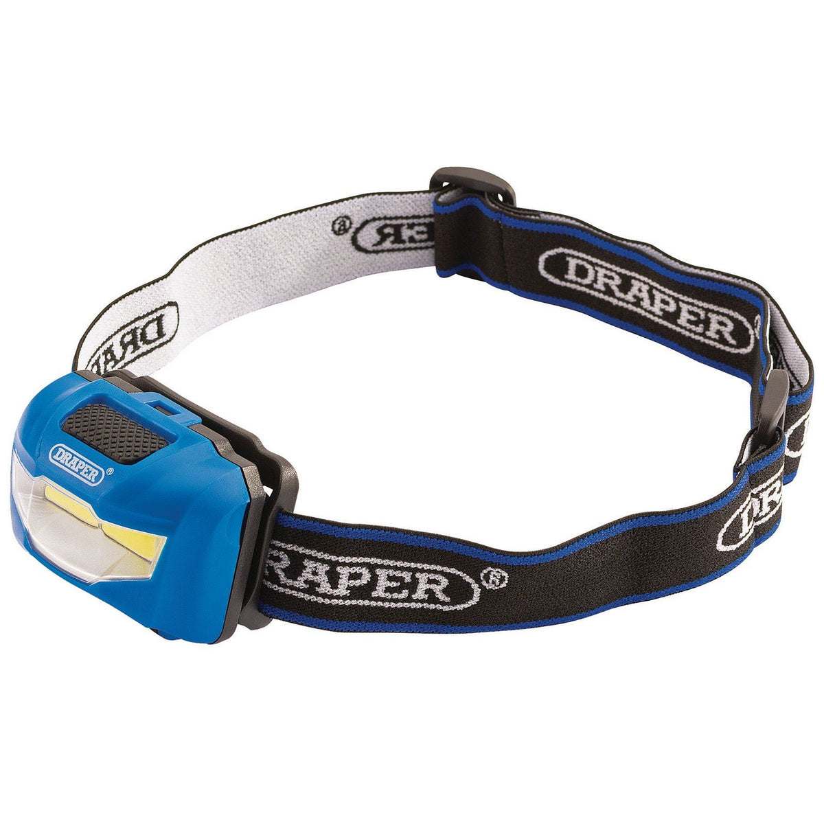 Draper 90071 3W COB LED Headlamp 3xAAA Batteries Supplied