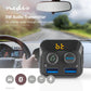 Car FM Transmitter Bluetooth Bass MicroSD Card Slot Hands-Free Calling 2x USB - CATR120BK